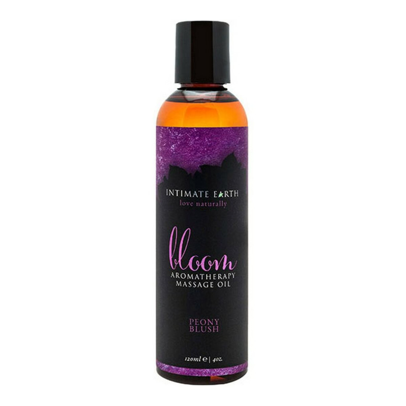 Olio per Massaggi Bloom 120 ml Intimate Earth Floral Fiori Rosa