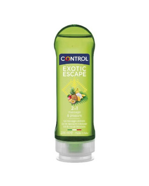 Olio per Massaggio Erotico Exotic Escape Control 8411134135803 (200 ml)