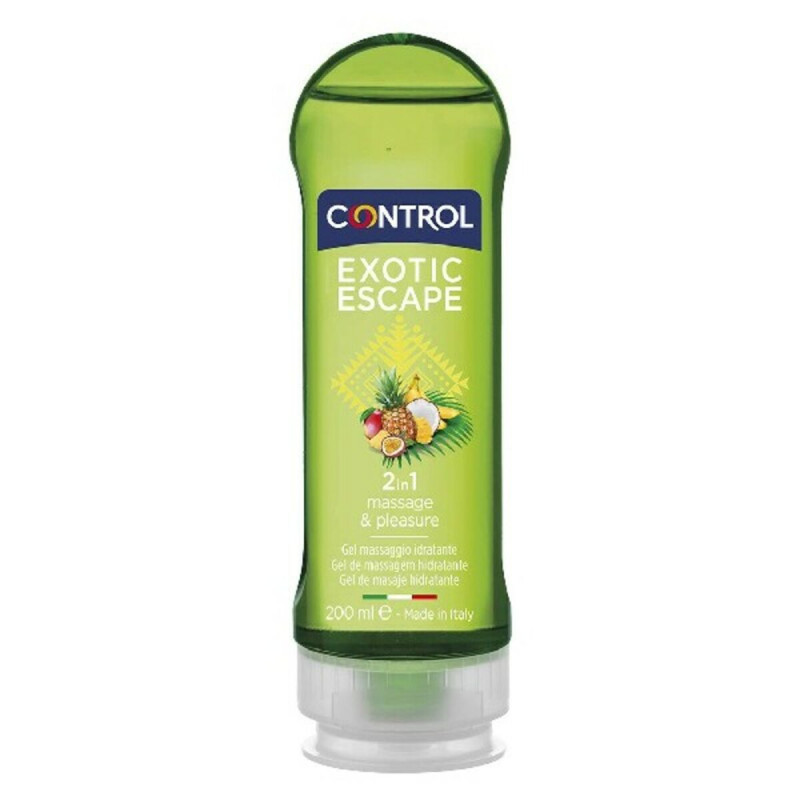 Olio per Massaggio Erotico Exotic Escape Control 8411134135803 (200 ml)