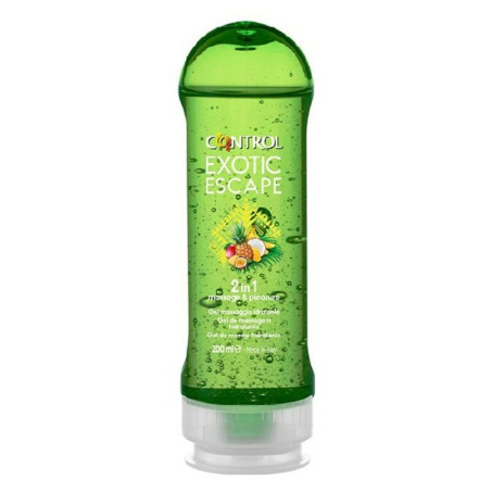 Olio per Massaggio Erotico Exotic Escape Control 8411134135803 (200 ml)