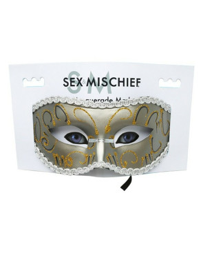 Maschera Grigia Sportsheets SS10081 Dorato