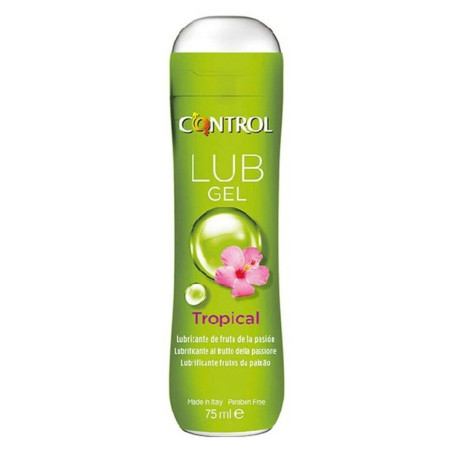 Lubrificante a Base d'Acqua Lub Tropical Control Frutto della Passione (75 ml)