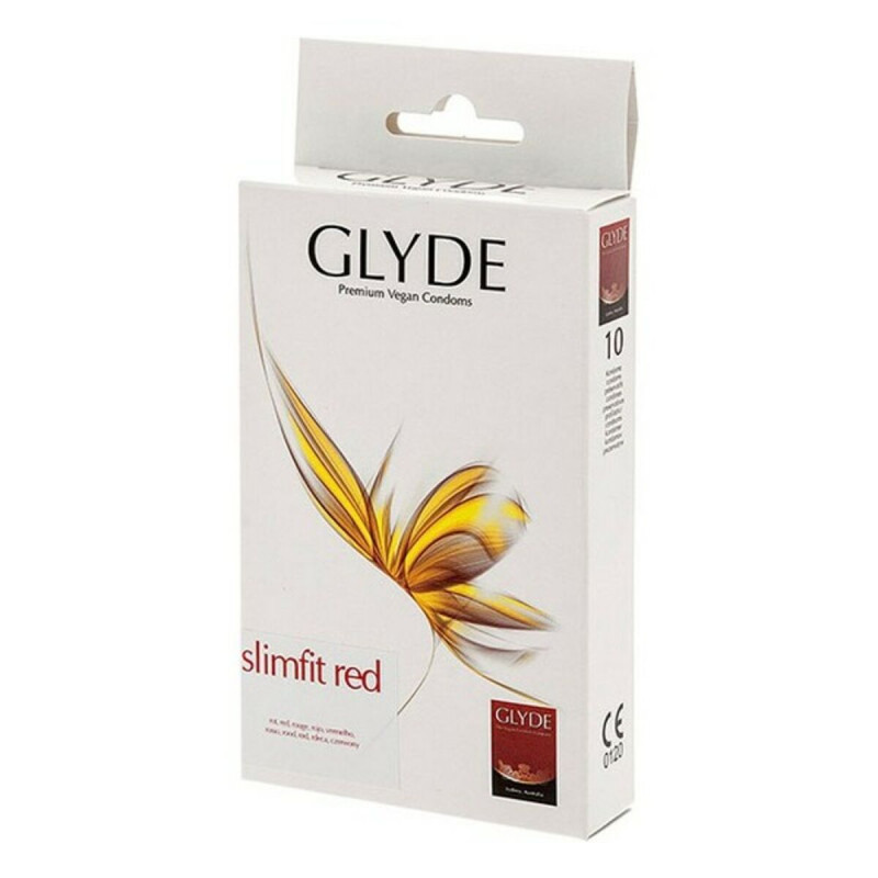 Preservativi Glyde Slimfit Red 10 Unità