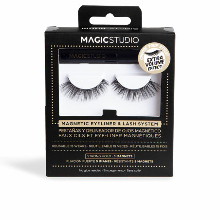 Set di ciglia finte Magic Studio Extra volume Magnetica 2 Pezzi