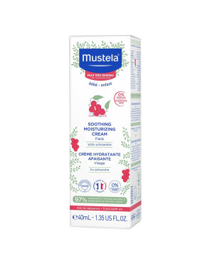 Crema Viso Idratante per Neonati Mustela 40 ml