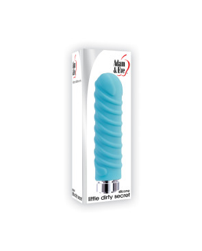 Mini Vibratore Adam & Eve Little Dirty Secret Azzurro