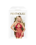 Baby-doll Libido Boost Penthouse 28133 Rosso M/L (2 pcs)