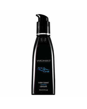 Lubrificante intimo a base d'Acqua Rinfrescante Aqua Chill 60 ml Wicked