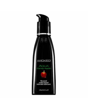 Lubrificante intimo a base d'Acqua Gusto Mela Candita 120 ml Wicked 120 ml