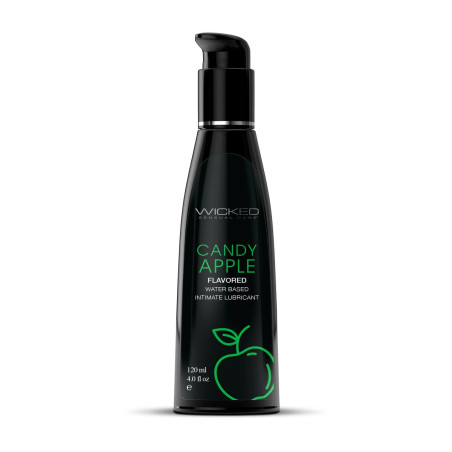 Lubrificante intimo a base d'Acqua Gusto Mela Candita 120 ml Wicked 120 ml