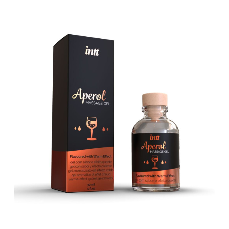 Gel per Massaggio Intt Aperol 30 ml Effetto Calore