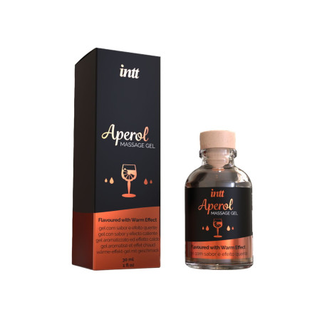 Gel per Massaggio Intt Aperol 30 ml Effetto Calore