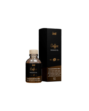 Gel per Massaggio Intt Caffè 30 ml Effetto Calore