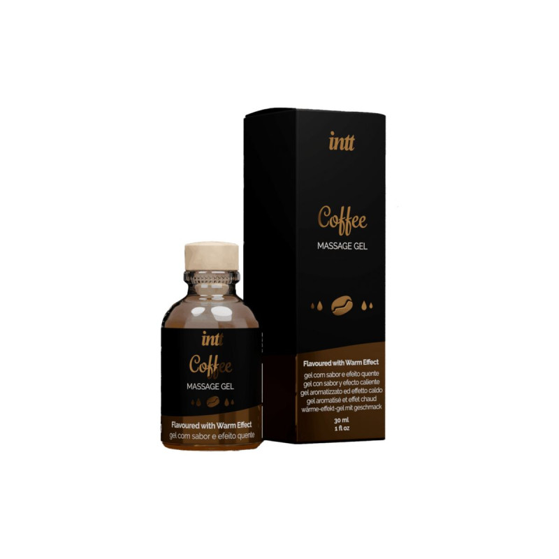 Gel per Massaggio Intt Caffè 30 ml Effetto Calore