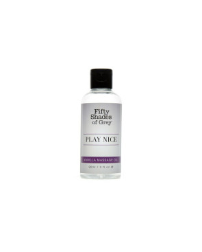 Olio per Massaggio Erotico Fifty Shades of Grey Play Nice 90 ml Vaniglia