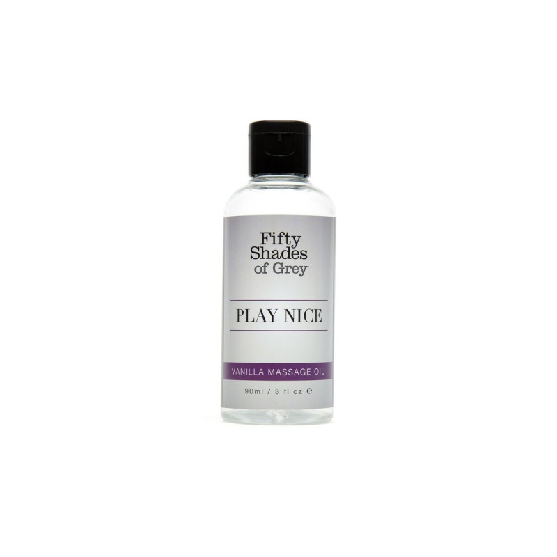 Olio per Massaggio Erotico Fifty Shades of Grey Play Nice 90 ml Vaniglia