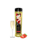 Olio per Massaggio Erotico Shunga 240 ml Champagne alla Fragola