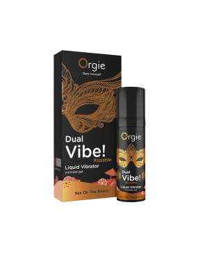 Lubrificante Orgie Dual Vibe! 15 ml Sex On The Beach