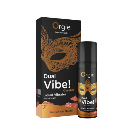 Lubrificante Orgie Dual Vibe! 15 ml Sex On The Beach