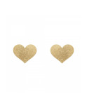 Copricapezzoli Flash Heart Gold Bijoux Indiscrets 137