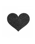 Copricapezzoli Flash Heart Black Bijoux Indiscrets 155 Nero