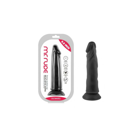 Dildo Realistico VSCNOVELTY Nero 22,6 cm