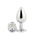 Plug Anale Dream Toys Gleaming Love Argentato