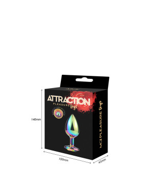 Plug Anale Attraction Mai Pleasure Toys Multicolore