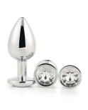 Plug Anale Dream Toys Gleaming Love Argentato