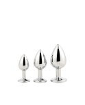 Plug Anale Dream Toys Gleaming Love Argentato