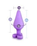 Plug Anale Blush Play with me Viola (9,5 cm)