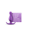 Plug Anale Blush Adventures Viola (8,9 cm) (7,6 cm)