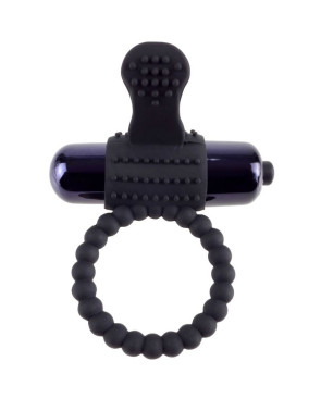 FANTASY C-RINGZ - ANELLO VIBRANTE IN SILICONE NERO