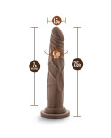 Dildo Realistico Blush Dr Skin PVC Ø 3,1 cm (17,7 cm) (19 cm)