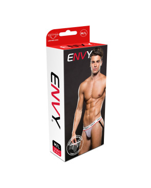 Tanga Elastic Lowrise Envy Bianco L/XL