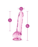 Dildo Realistico Blush Naturally Yours TPE Ø 3,3 cm