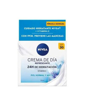 Crema Giorno Nivea CREMA DE DÍA REFRESCANTE Spf 30 50 ml