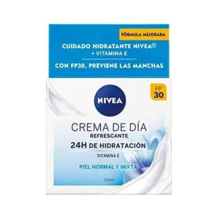 Crema Giorno Nivea CREMA DE DÍA REFRESCANTE Spf 30 50 ml