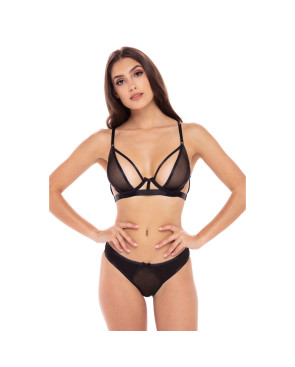 Set di Lingerie René Rofé Nero (S/M)