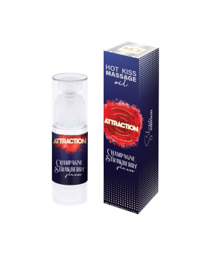 Olio per Massaggio Erotico Attraction 50 ml