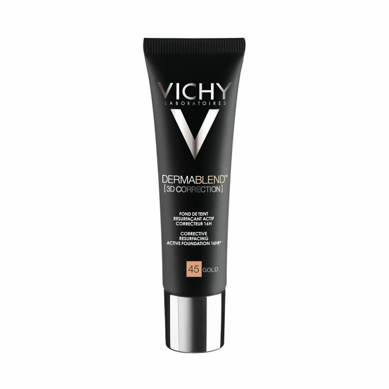 Base per Trucco Fluida Vichy Dermablend 3D Make-Up 45-gold Spf 15 30 ml (30 ml)