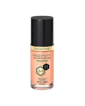 Base Cremosa per il Trucco Max Factor Facefinity 3 in 1 Spf 20 Nº 80 Bronze 30 ml