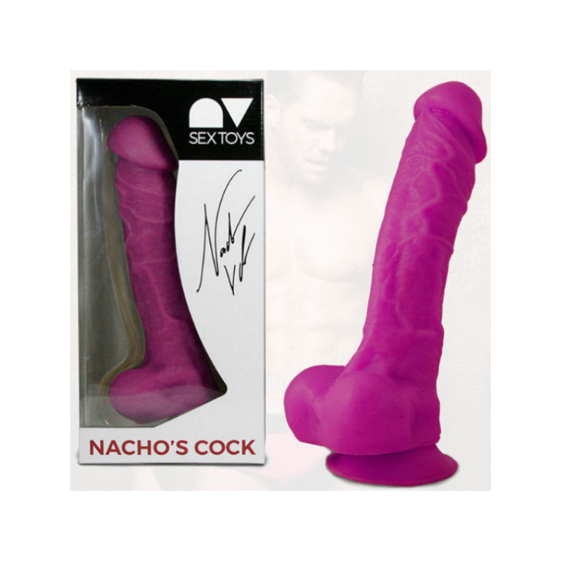 NACHO VIDAL - REPLICA PENE NACHO VIDAL 24CM ROSA