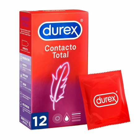 Preservativi Durex Sensitivo Contacto Total 12 Unità