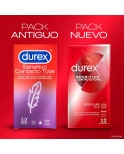 Preservativi Durex Sensitivo Contacto Total 12 Unità