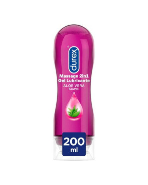 Gel per Massaggio Durex Play Massage Aloe Vera 200 ml