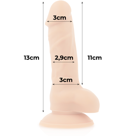 COCK MILLER - COCKSIL IN SILICONE DENSIT ARTICOLABILE 13 CM