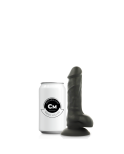 COCK MILLER - COCKSIL ARTICOLABILE IN SILICONE DENSIT NERO 13 CM