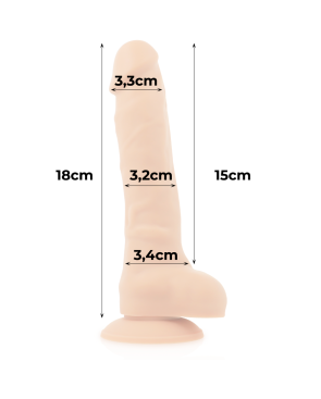 COCK MILLER - COCKSIL ARTICOLABILE DENSIT IN SILICONE 18 CM