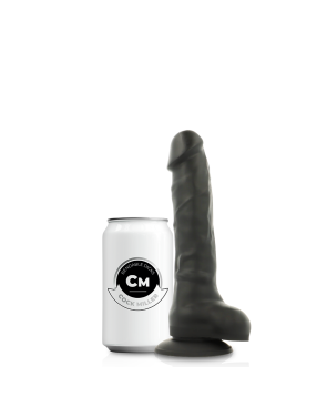 COCK MILLER - COCKSIL IN SILICONE DENSIT ARTICOLABILE NERO 18 CM